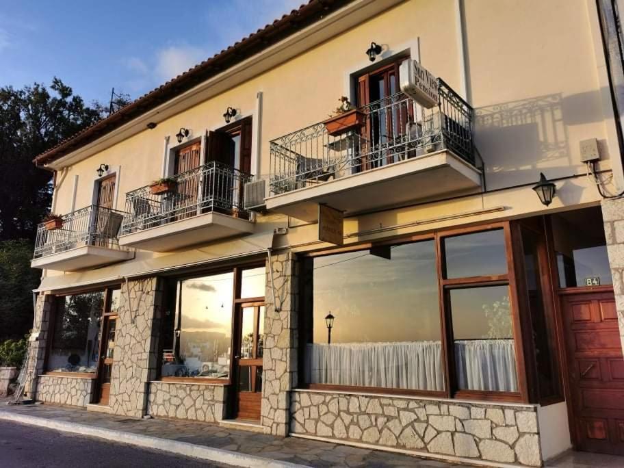 Sun View Guesthouse Delphi Exterior foto